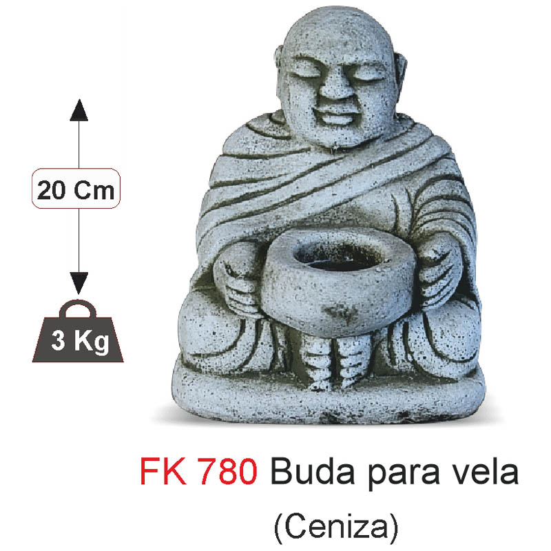 BUDA PARA VELA (CENIZA)