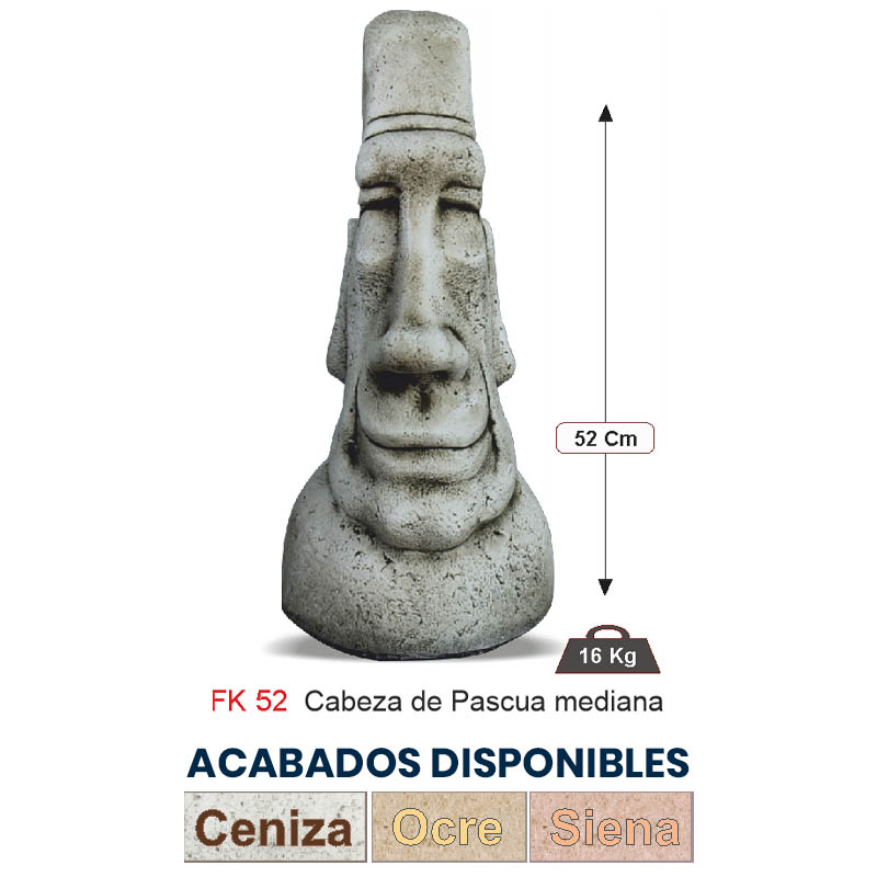 CABEZA DE PASCUA MEDIANA (CENIZA)