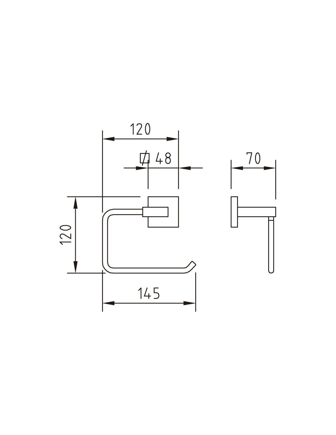 ACCESORIO TOALLERO DE ANILLA XTREME