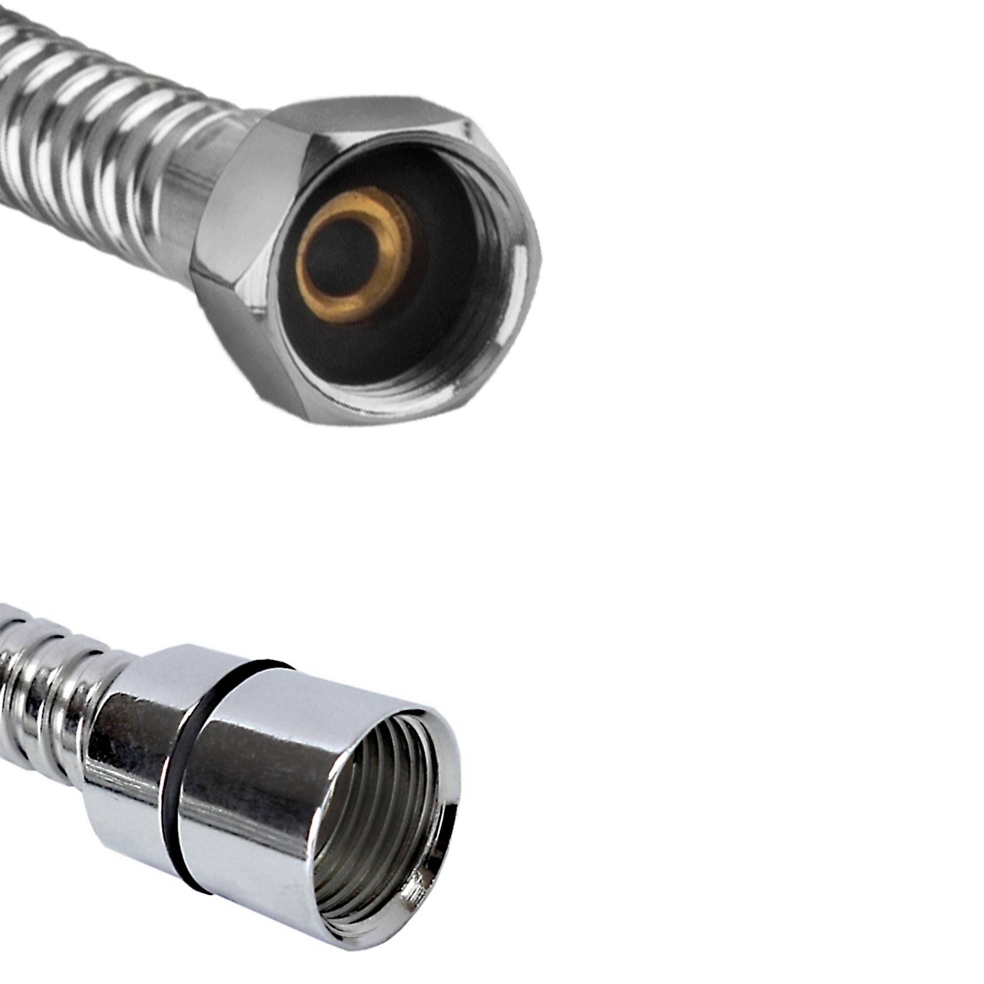 FLEXO DUCHA INOX. DOBLE ENGAT 2,00MTR