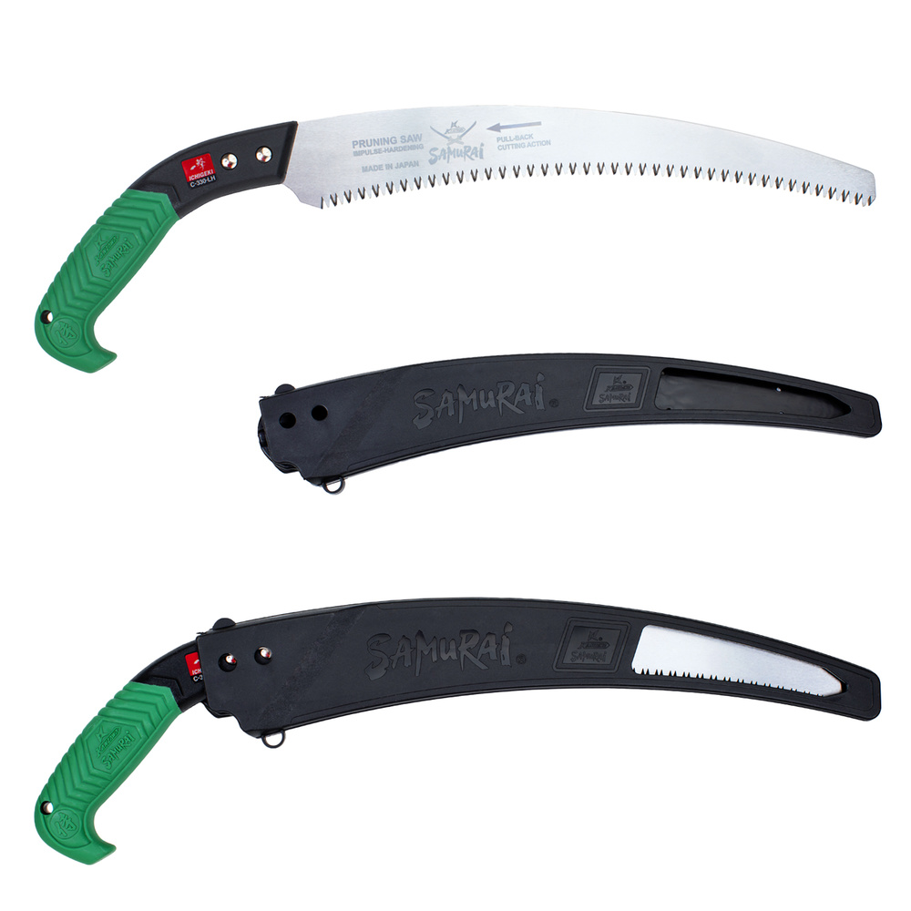 SERRUCHO SAMURAI CURVO M/PLASTICO 330 mm