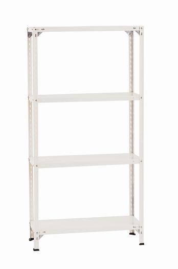 ESTANTERIA MET. C/ TORN 4B 150X75X30 BLC