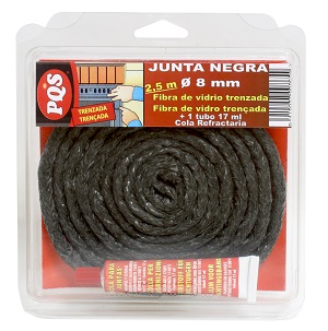 JUNTA REDONDA PARA PUERTAS 8MM