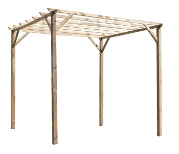 PERGOLA ANCOLIE 300X300X247CM (POSTES 9X9CM)