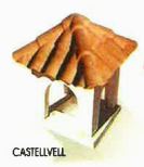 TEJADILLO ARTESANO 4 AG. COMPLETO CASTELLVELL 52x52