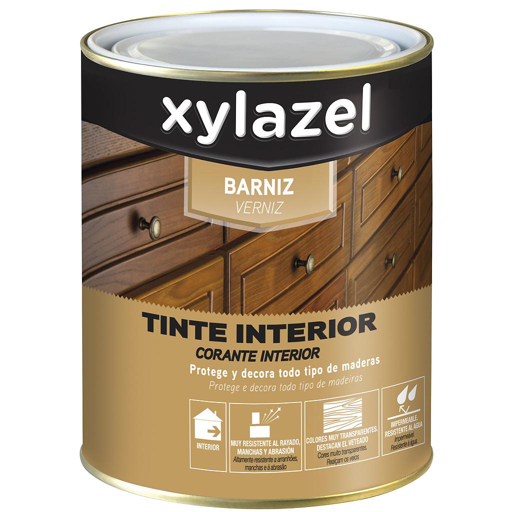 XYLAZEL BARNIZ TINTE INTERIOR BRILLANTE CAOBA 750