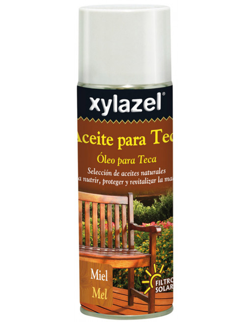 XYLAZEL ACEITE PARA TECA SPRAY MIEL 400