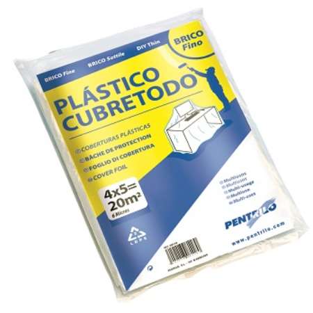 CUBRETODO PLASTICO 4X5 M. FINO
