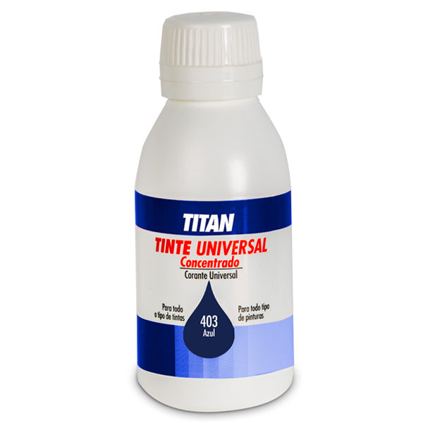 TINTE UNIVERSAL 07 AZUL 50 ml TITAN