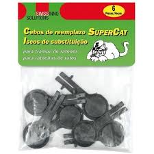 CEBO PARA TRAMPA RATONES (6 PZAS)