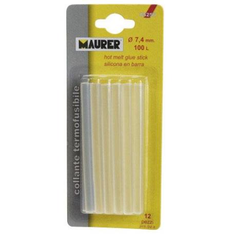 BLISTER SILICONA EN BARRA 7,4MM (12UDS)