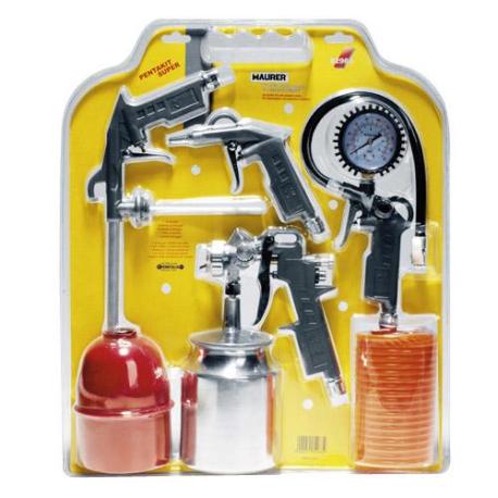 KIT ACCESORIOS COMPRESOR MAURER  5 Pz.