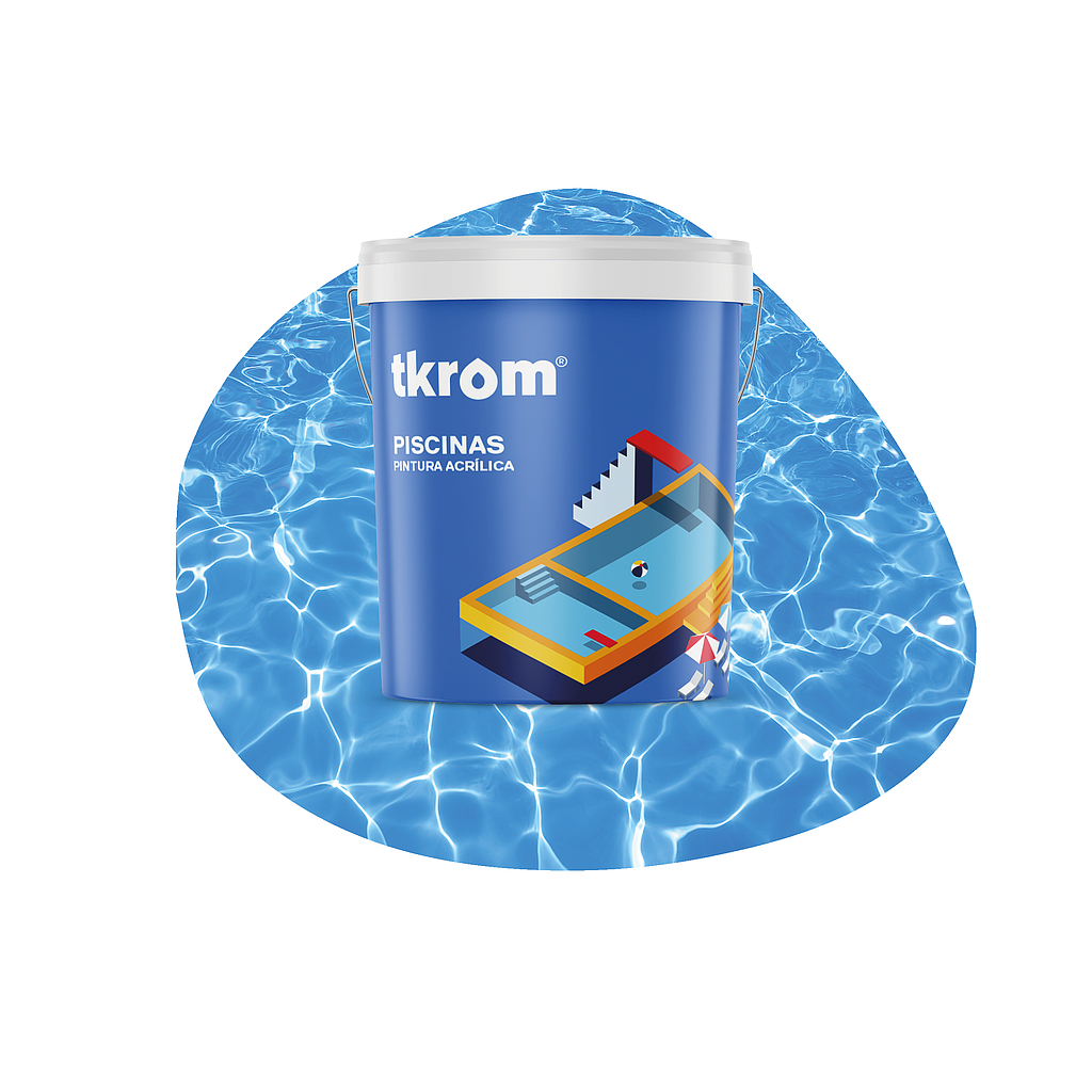 TK PISCINAS AZUL MEDIT. ACRILICO 5KG.