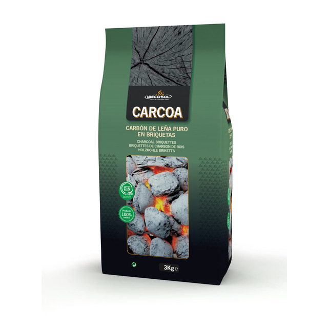 CARBON VEGETAL WONDER EN BRIQUETAS 3KGR