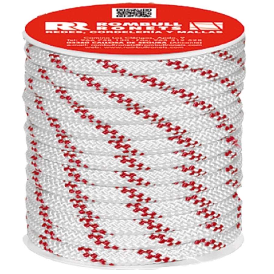 UD CARRETE CUERDA CTA100 PES 06MM/15MTL BLANCA