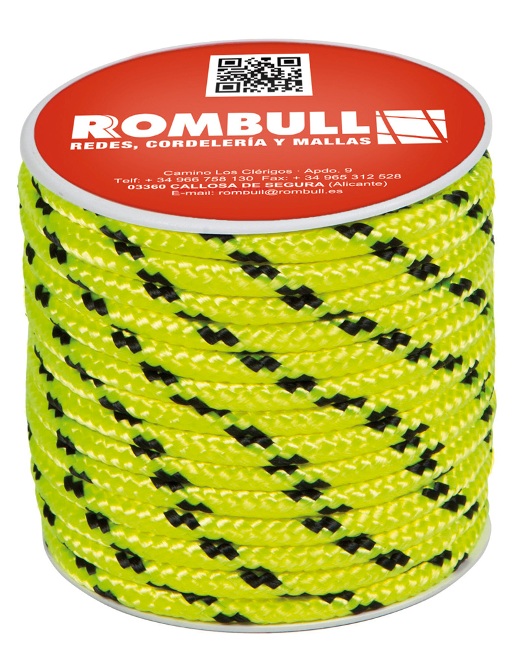 UD CARRETE CUERDA CTA100 PES 06MM/15MTL AMARIL FL