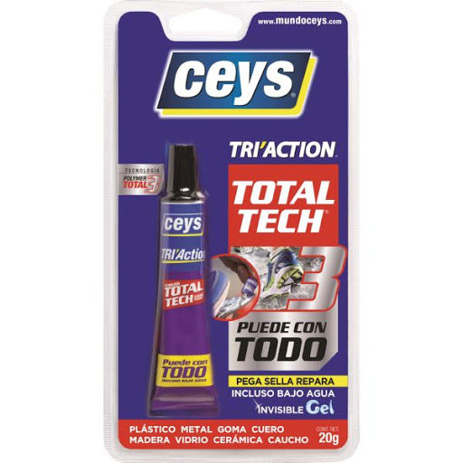 ADHESIVO PEGAMENTO CEYS TRI ACTION BLISTER 10GM