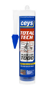 CEYS TOTAL TECH TRANSPARENTE CARTUCHO 290ML**
