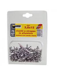 REMACHES ALUMINIO 3,40X7 BLISTER 75 PZ