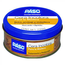 CERA INCOLORA PARA MADERA 250ML