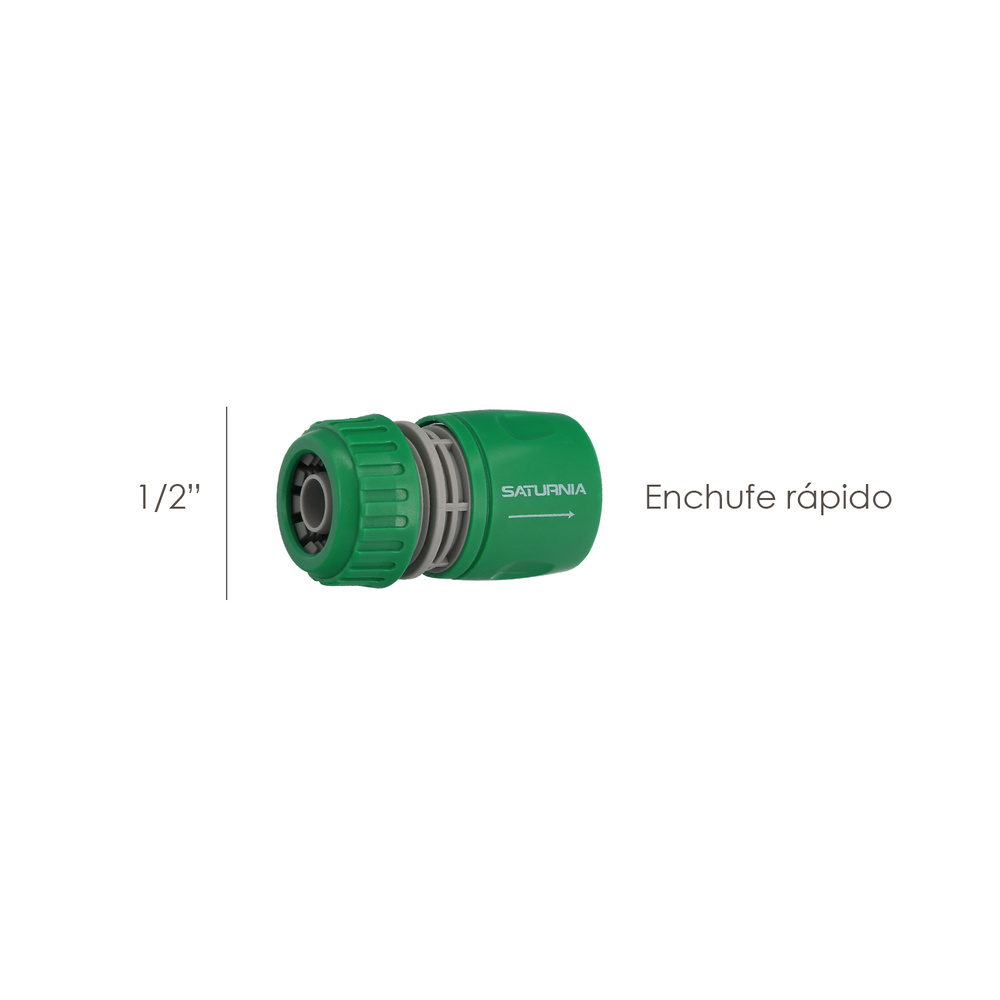 CONECTOR RAPIDO 13MM 1/2&quot; (BLISTER) EDM