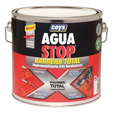 IMPERMEABILIZANTE AGUA STOP BARRERA TOTAL 4KG BLANCO**