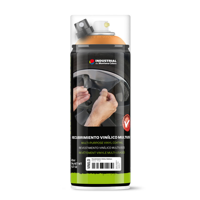 MTN PRO VINILO LIQUIDO NARANJA FLUORESCENTE 400ML