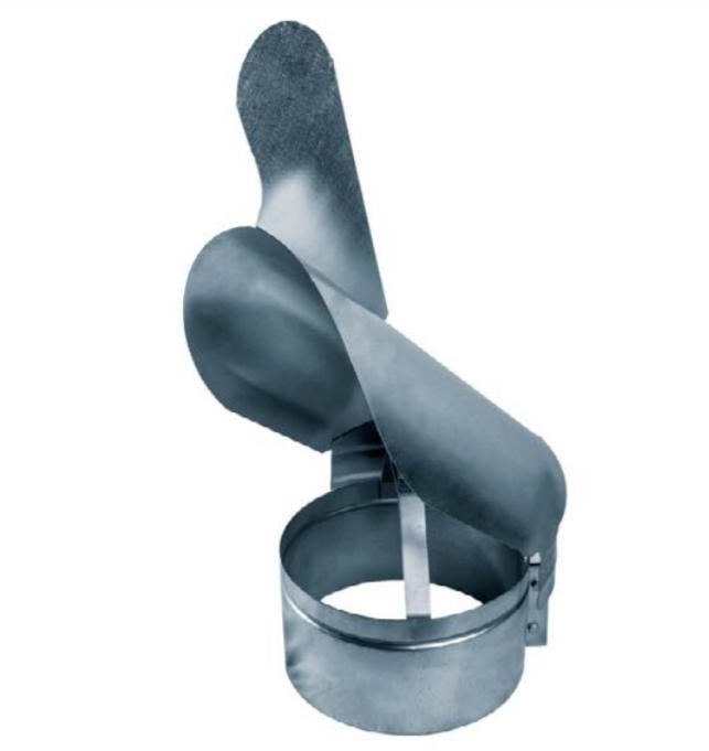 SOMBRERETE GIRATORIO GALVA. 120