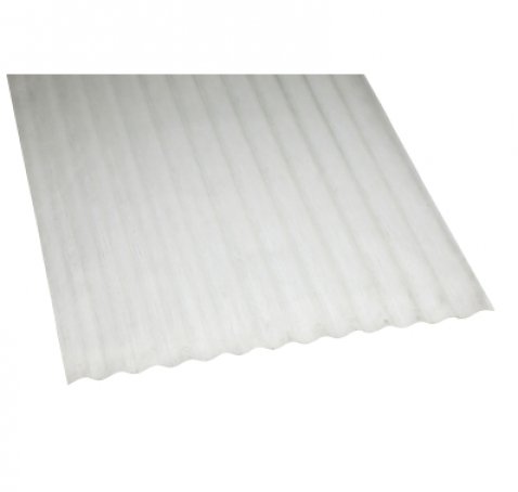 PLACA POLICAR. MINIONDA TRASLUCIDA INCOLORA 3,00X1,14MTS