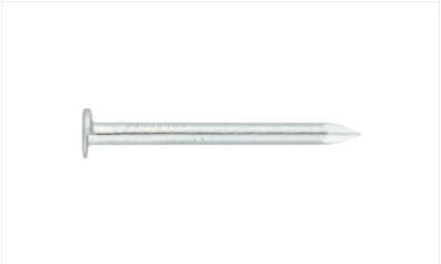 BLISTER PUNTAS DE ACERO CAB. PLANA ZINCADA 3,40X70