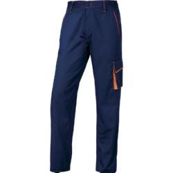 PANTALON M6PAN AZUL MARINO/NARANJA