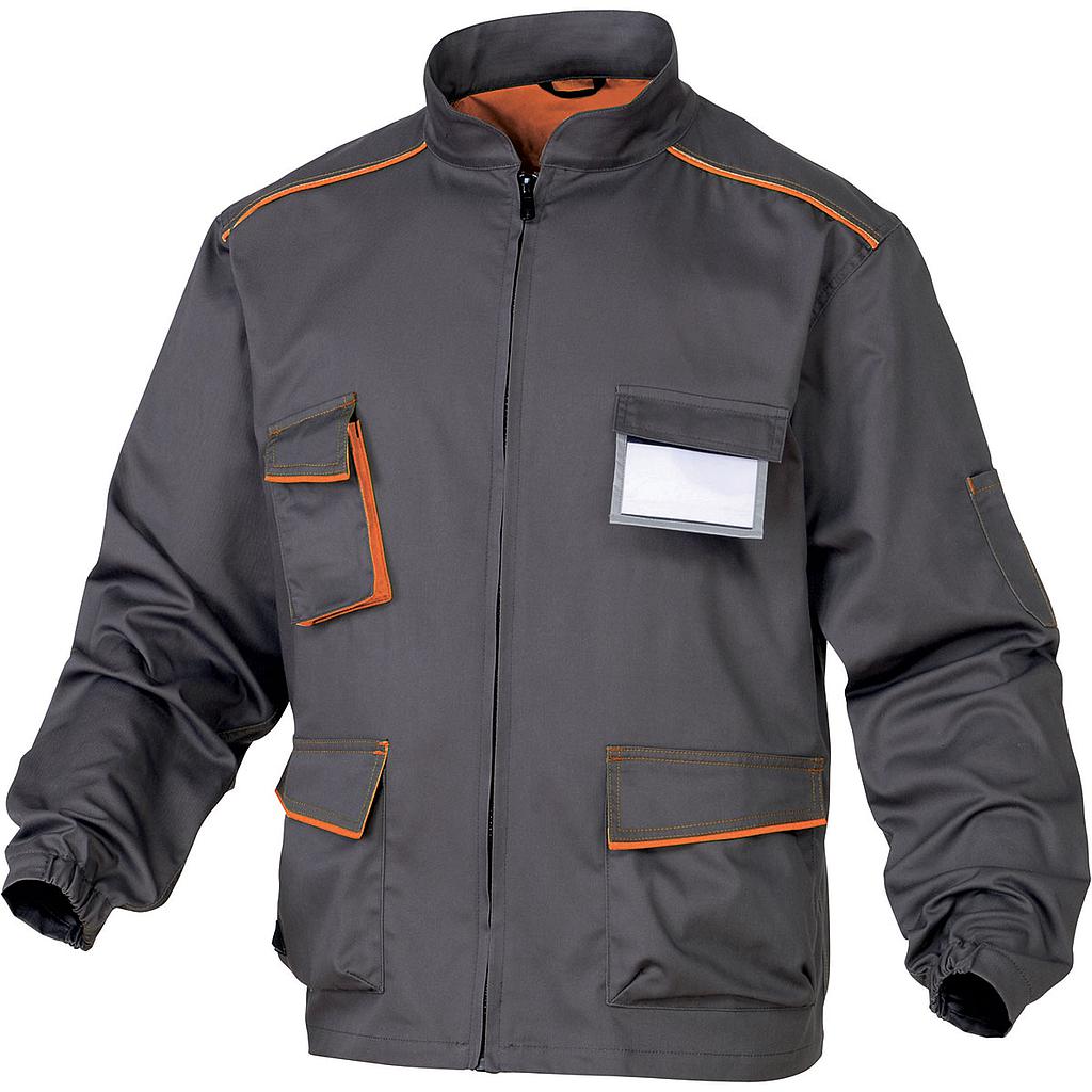 CHAQUETA M6VESGO GRIS/NARANJA