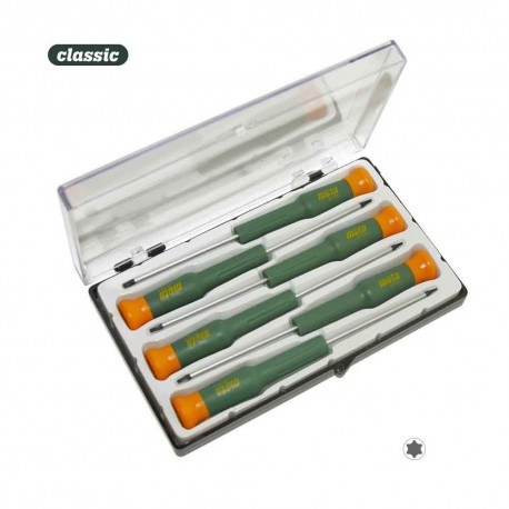 JUEGO DESTORNILLADOR DE PRECISION TORX 5-10