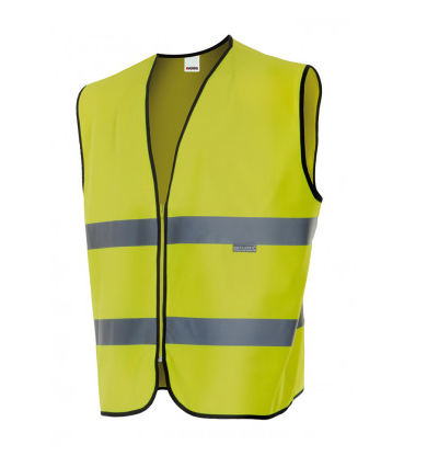 CHALECO ALTA VISIBILIDAD AMARILLO FLUOR