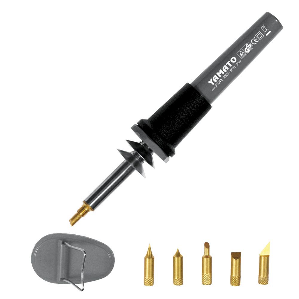 SOLDADOR YAMATO 30 W.+ 6 PUNTAS (GRABA)