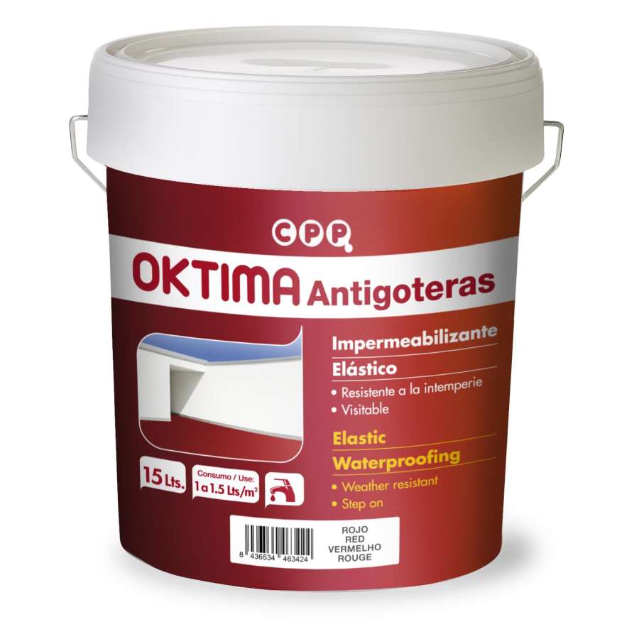 IMPERMEABILIZANTE TRANSITABLE BLANCO 15L (OKTIMA)