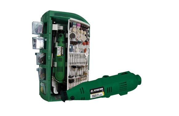 STAYER MULTI DRILL 130W + ACCESORIOS