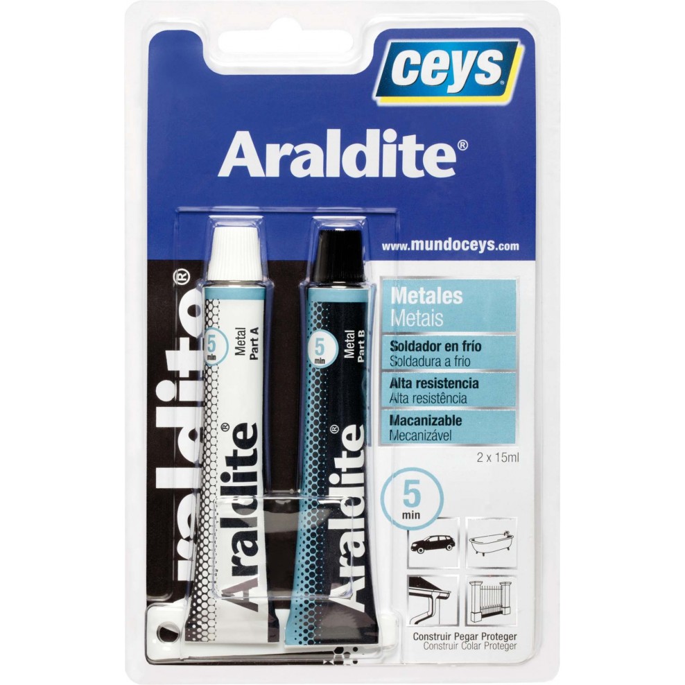 ARALDITE ESPECIAL METALES 8080 BL 47G