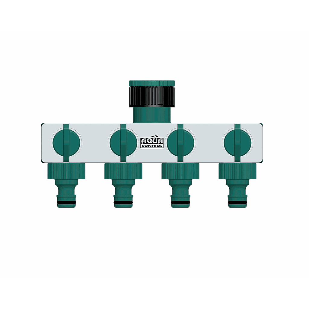 DERIVACION 4 SALIDAS 1&quot; - 3/4&quot; CON ADAPTADORES DE G