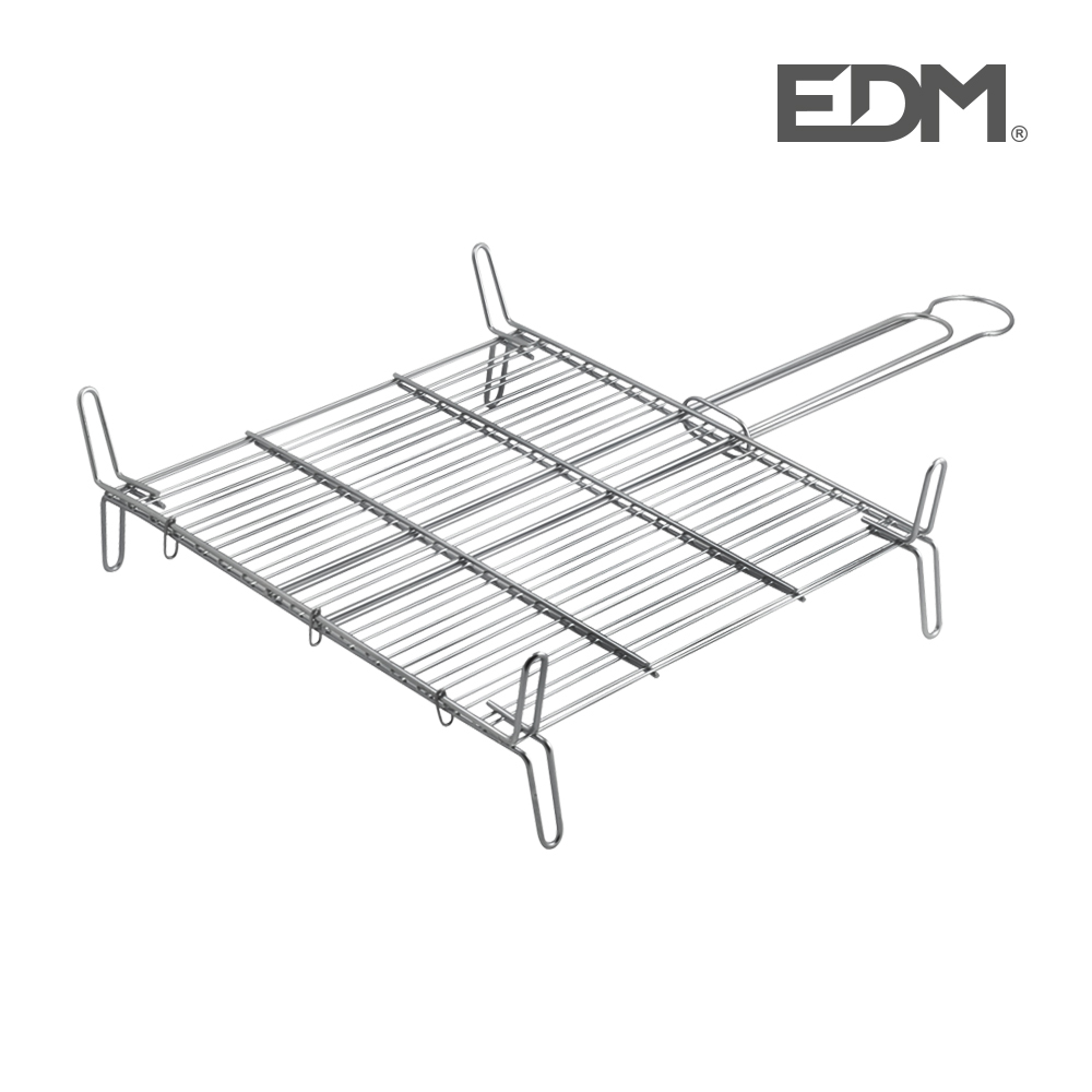 PARRILLA DOBLE 35X35CM EDM