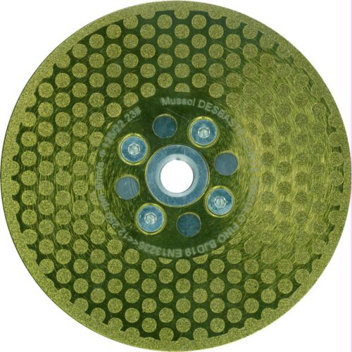 DISCO DIAMANTE DESBASTE Y CORTE CIRCULO 115MM M-14 FINO