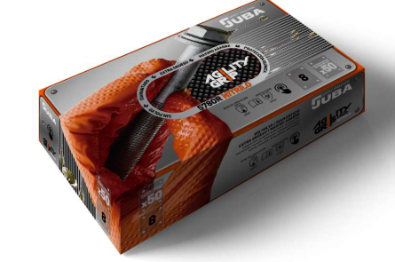 CAJA 50 GUANTES DESECHABLE AGILITY GRIP NITRILO S/POLVO T.10