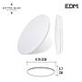 APLIQUE SUPERFICIE LED EXTRAPLANO 12W 840 LUMENS 6,500K CIRCULAR 26,5X5,7CM EDM